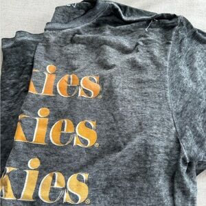 Gray and Gold Virginia Tech Hokies T-Shirt